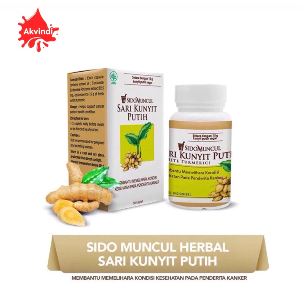 

SIDOMUNCUL SARI KUNYIT PUTIH 30capsul