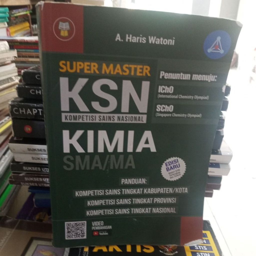 SUPER MASTER KSM KOMPETENSI SAINS NASIONAL KIMIA UNTUK SMA EDISI TERBARU