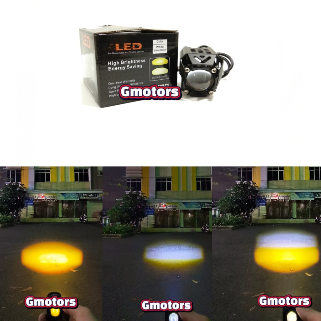 Lampu Tembak Sorot Led D2 Laser MYTH Jauh Dekat Lampu Tembak Sorot Led D2 Mini Laser