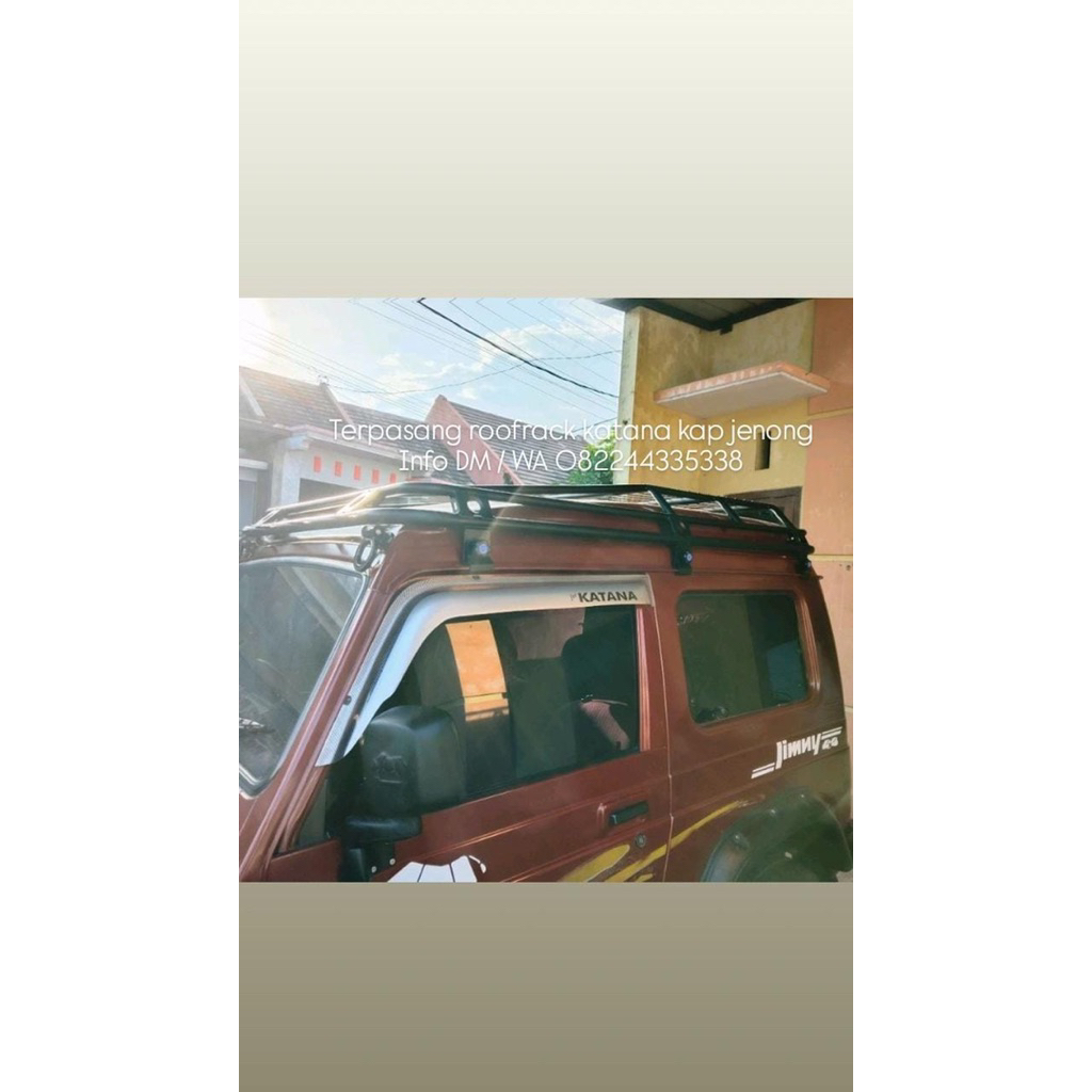 rak atap suzuki katana roofrack katana rak roof katana jenong jumbo