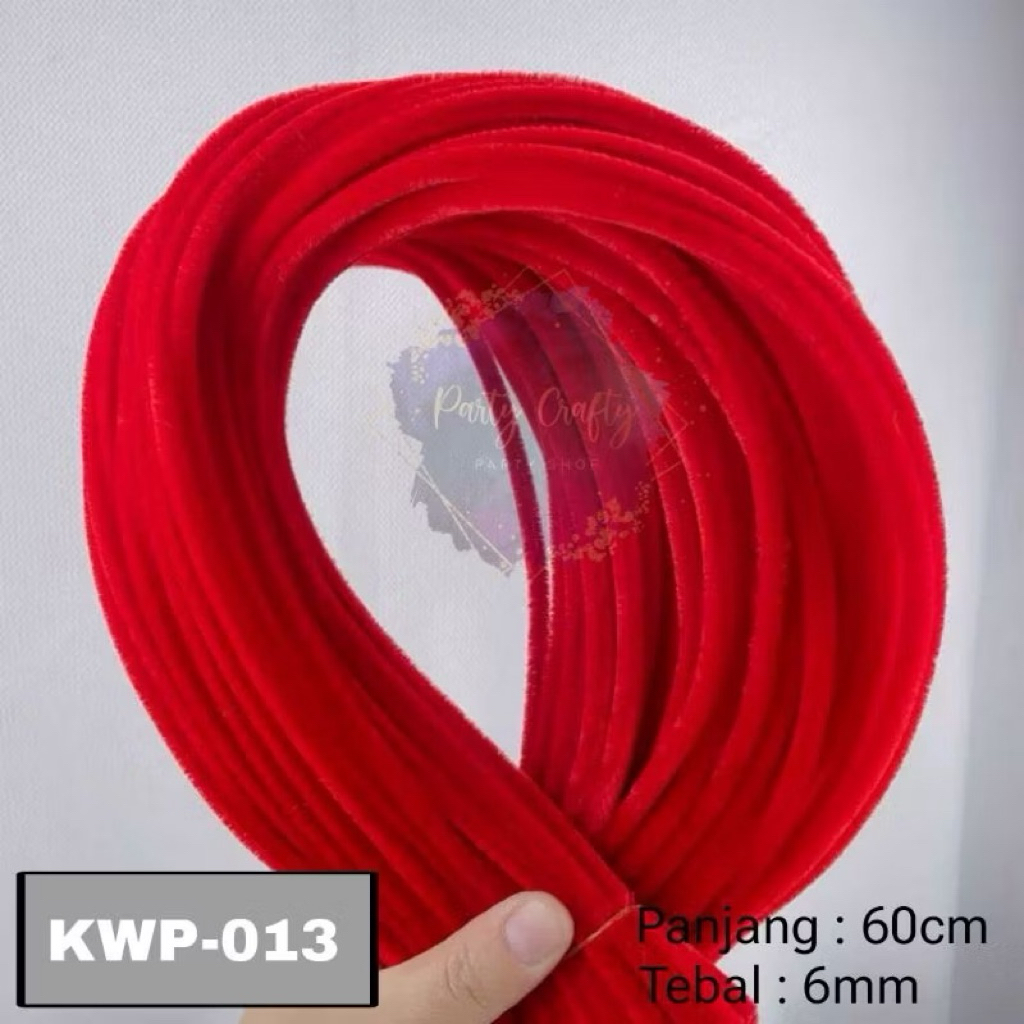 [GROSIR READY 60cm ] 100pcs Kawat Bulu Mercy Warna / Pastel Pelangi Kertas Bunga Kawat Bulu Mainan A