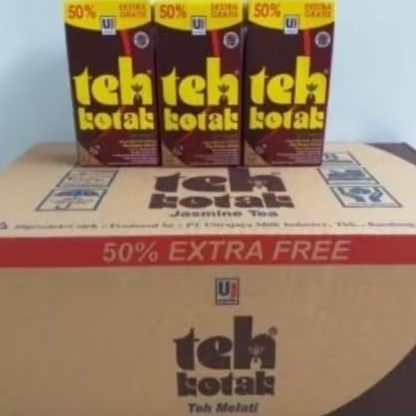 

1 karton teh kotak 300 ml isi 24 pcs