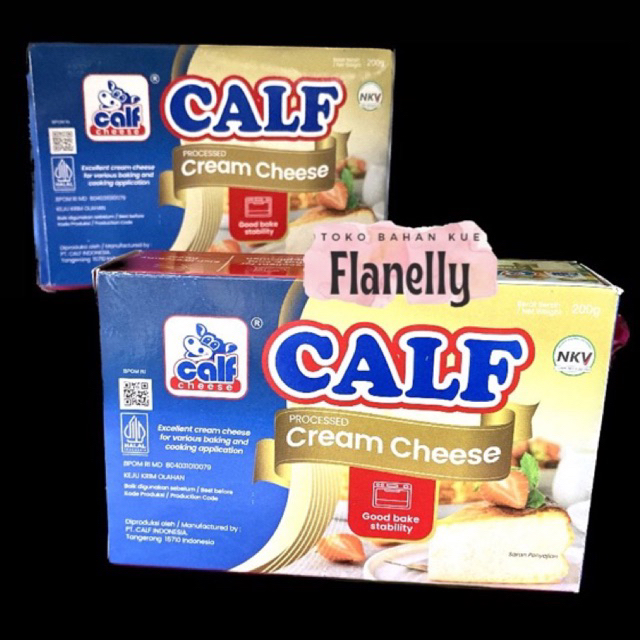 

CALF PROCESSED CREAM CHEESE 200GR