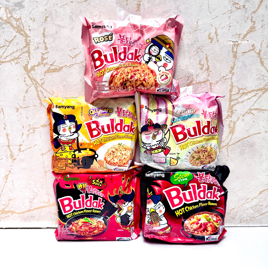 

Samyang Buldak Hot Chicken Ramen Quattro Cheese Cream Carbonara Stew