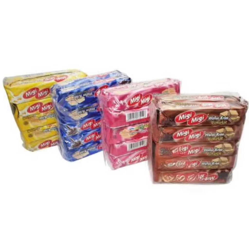 

Migi Migi Wafer Krim 1 Pack Isi 10 Pcs All Varian Rasa