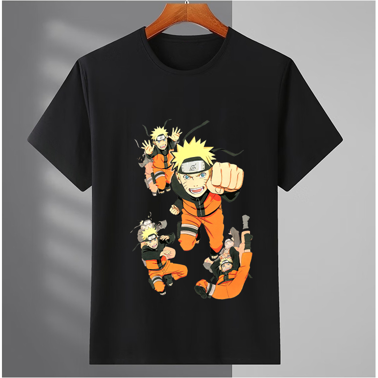 （COD）Kaos Naruto untuk Pecinta Anime Naruto Non Official kaos putih kaos hitam