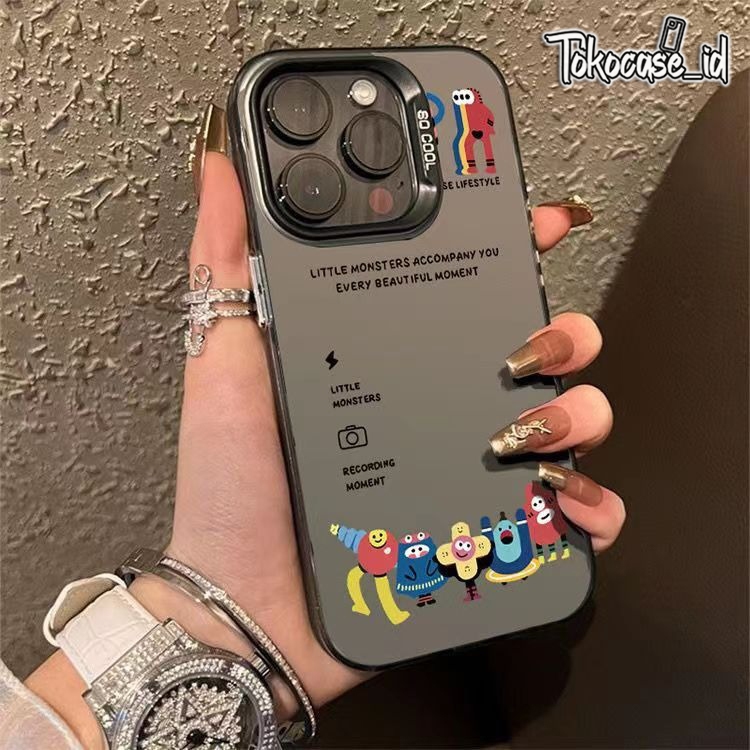 Premium Matte Hardcase casing HP motif Patrick compatible for Iphone 7 8 7PLUS X XR 11 12 13 14 15 1