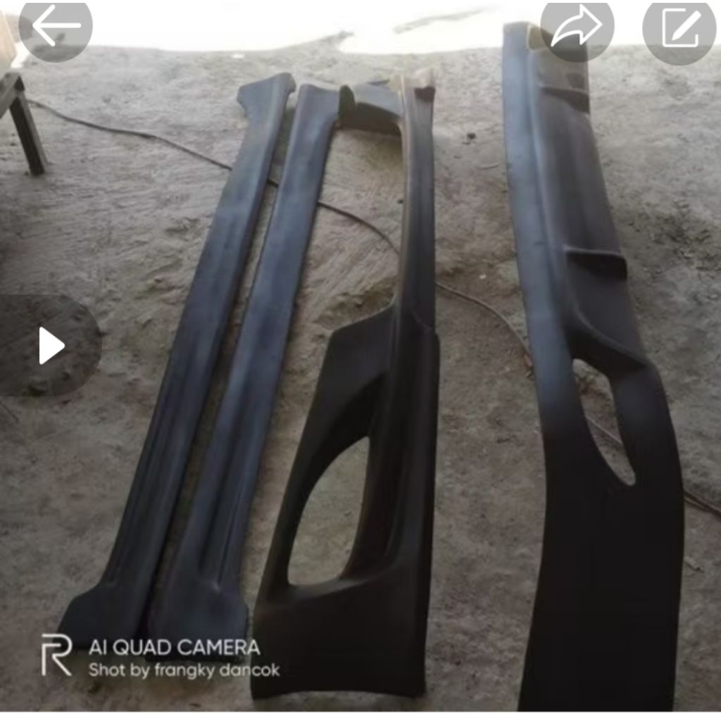 bodykit Vios viper gen2 samping nya