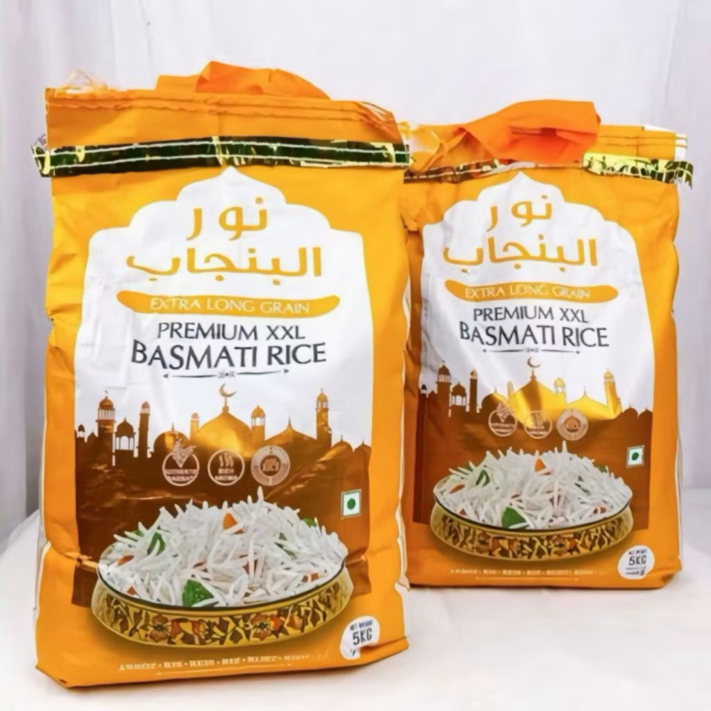 

BERAS BASMATI PREMIUM NOOR PUNJAB | 5KG/ REPACK 1KG