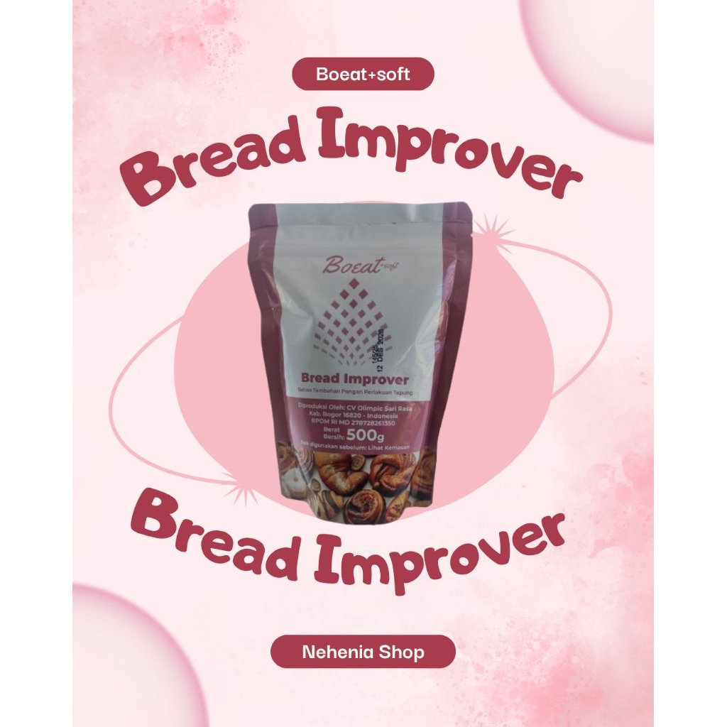 

Pelembut Roti Bread Improver BOET SOFT 500gr