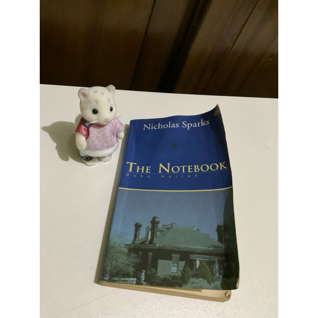 Preloved novel The notebook Nicolas Sparks