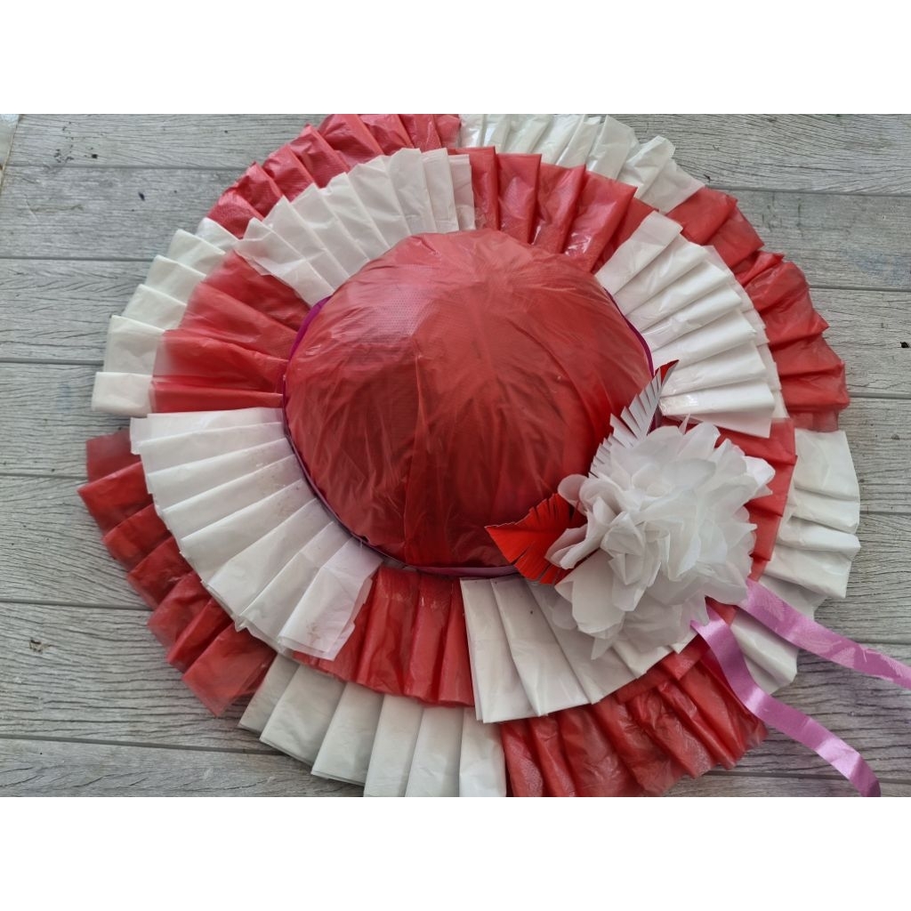 Topi Pawai Kresek Merah Putih||17 Agustus