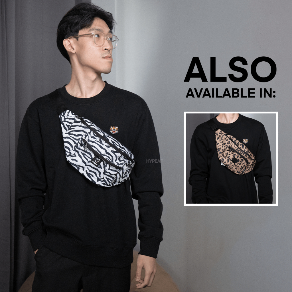 LIFEWORK Hideaway Radog Squared Wrappen Patterned Waist Bag Authentic / Tas Selempang LW Original