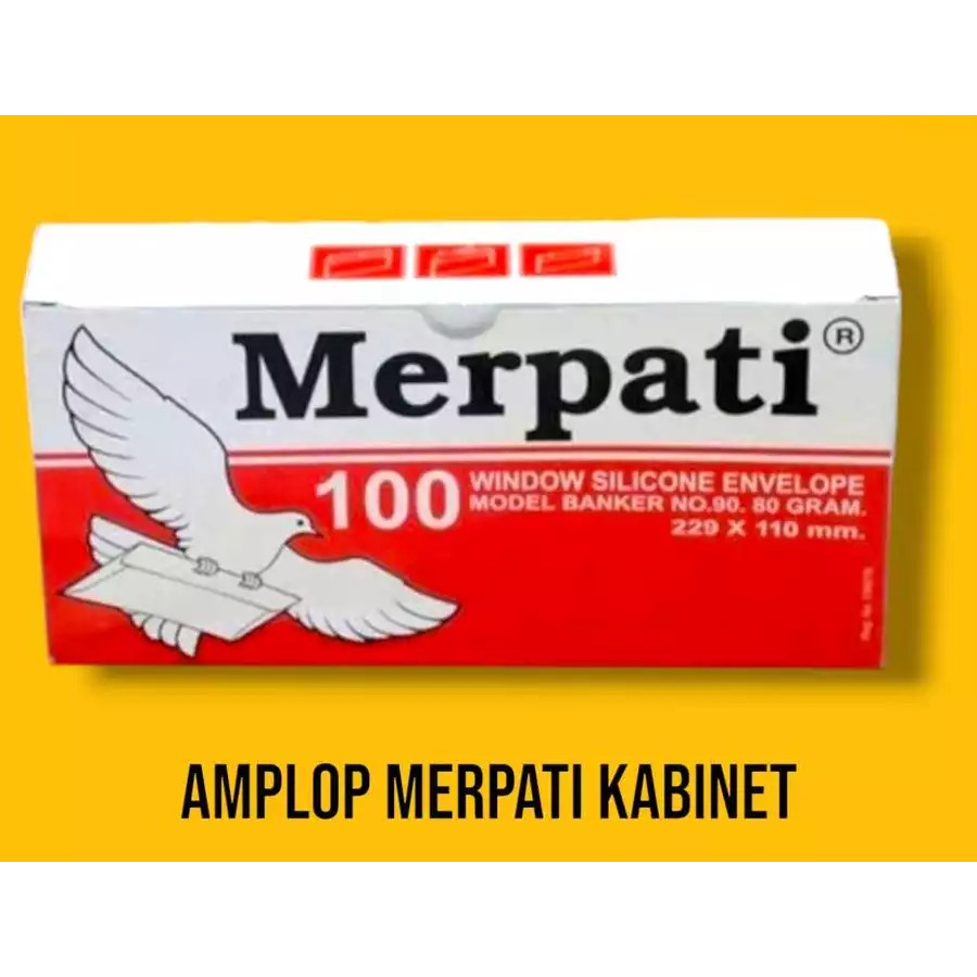 

[ATMS] ECERAN BUKAN PACK. JUAL 5 LEMBAR Amplop Merpati Besar Kabinet Lem (UKURAN BESAR)