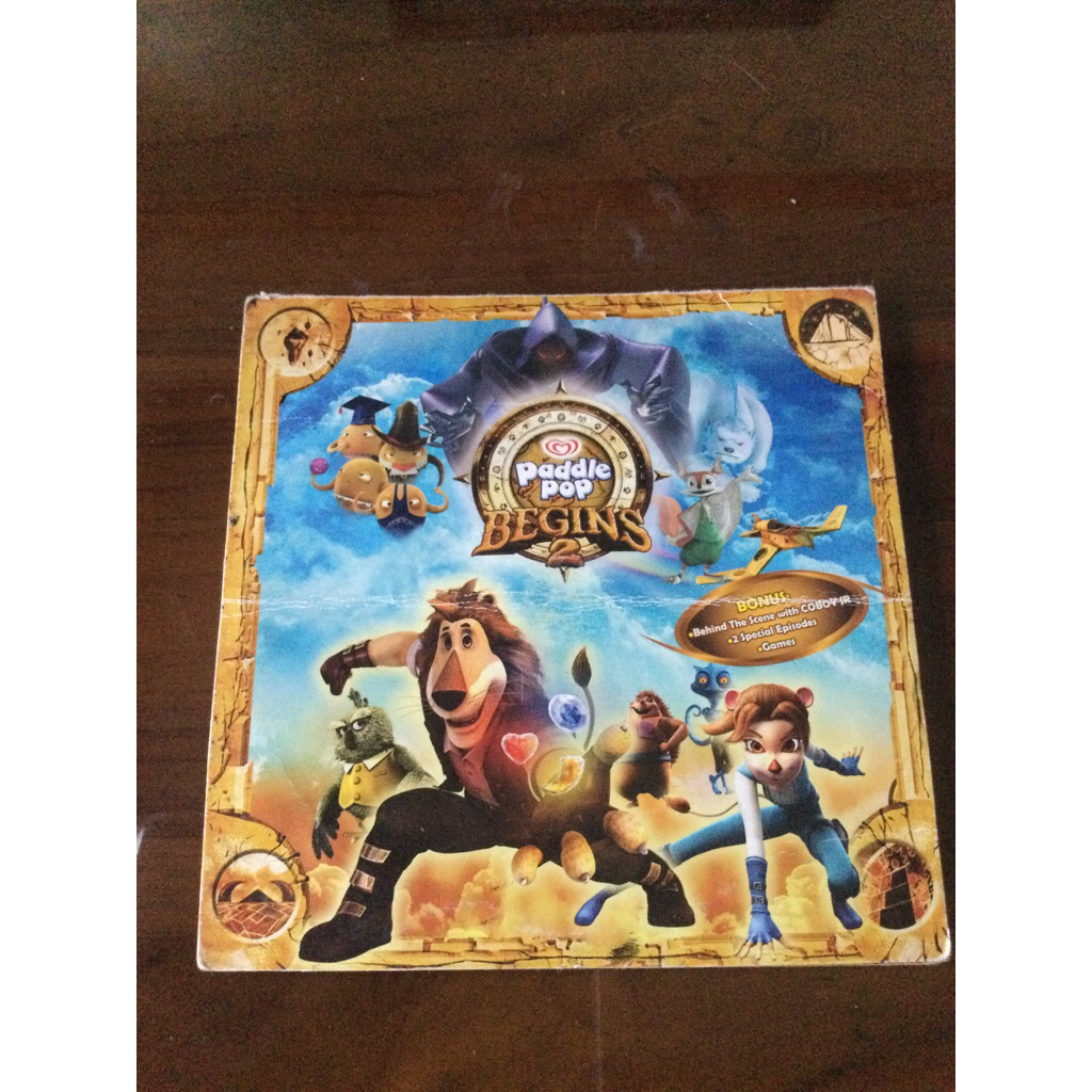 kaset cd paddle pop begins 2 kondisi tanpa dites display pajangan saja