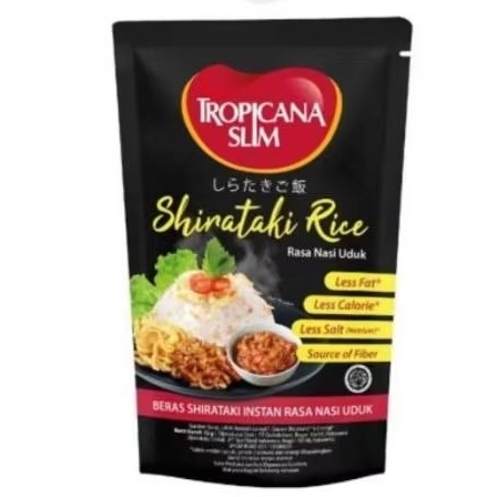 

Tropicana Slim Shirataki Instan Rasa Nasi Uduk Pouch 72 g