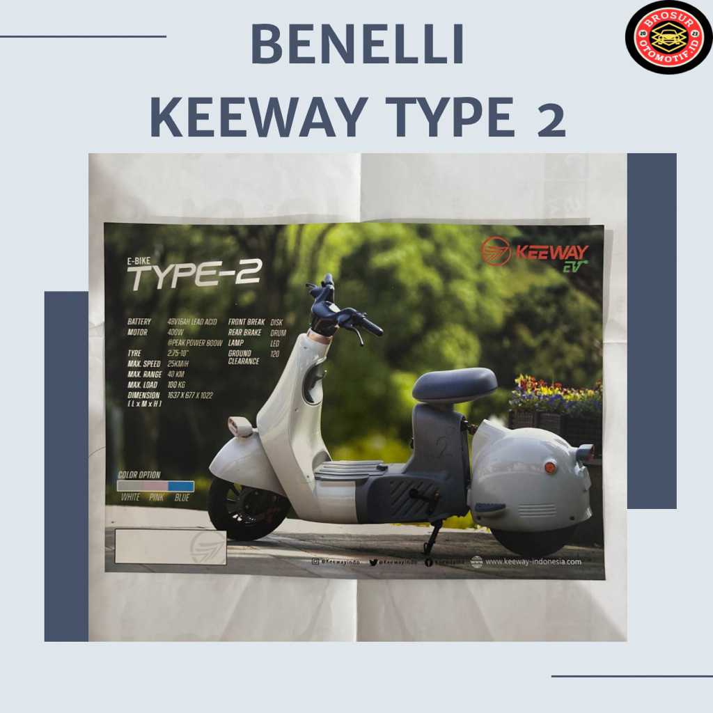 Brosur Keeway Type-2 ( flyer )