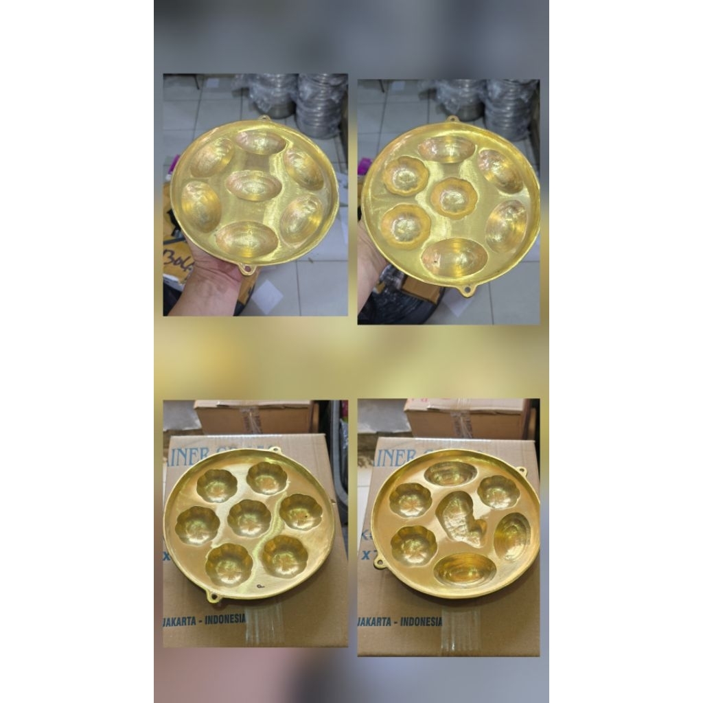 Cetakan Kue Cubit / Cetakan Bolu Jadul KUNINGAN