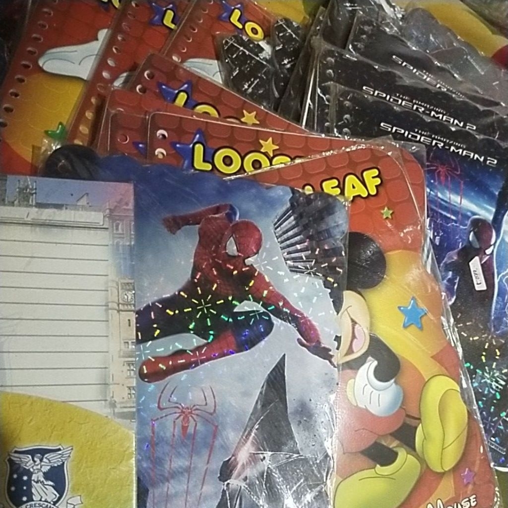 

OBRAL Isi Binder A5 Mickey Mouse, Spiderman, dan Campus