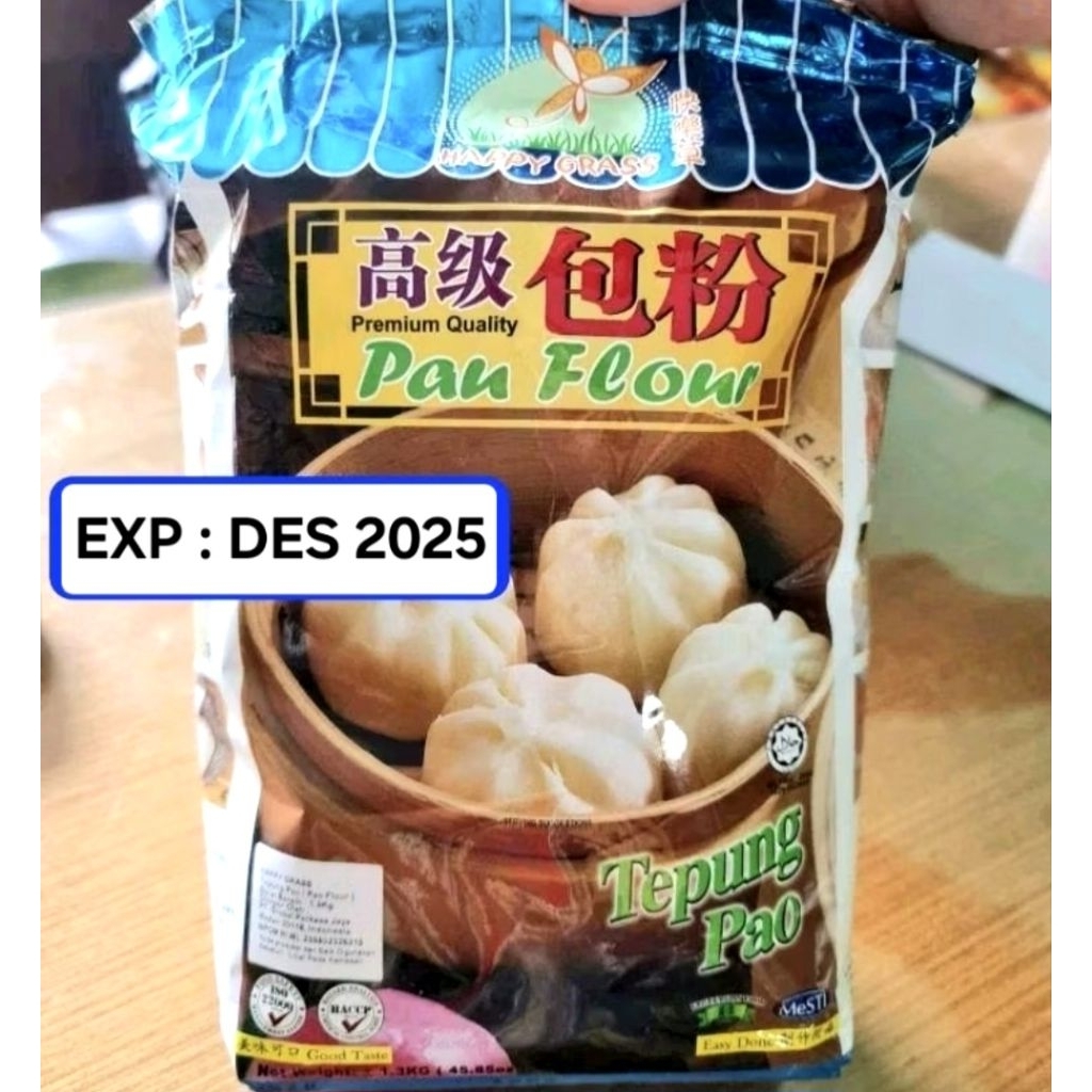 

HAPPY GRASS / TEPUNG PAO / PAO FLOUR / 1,3kg