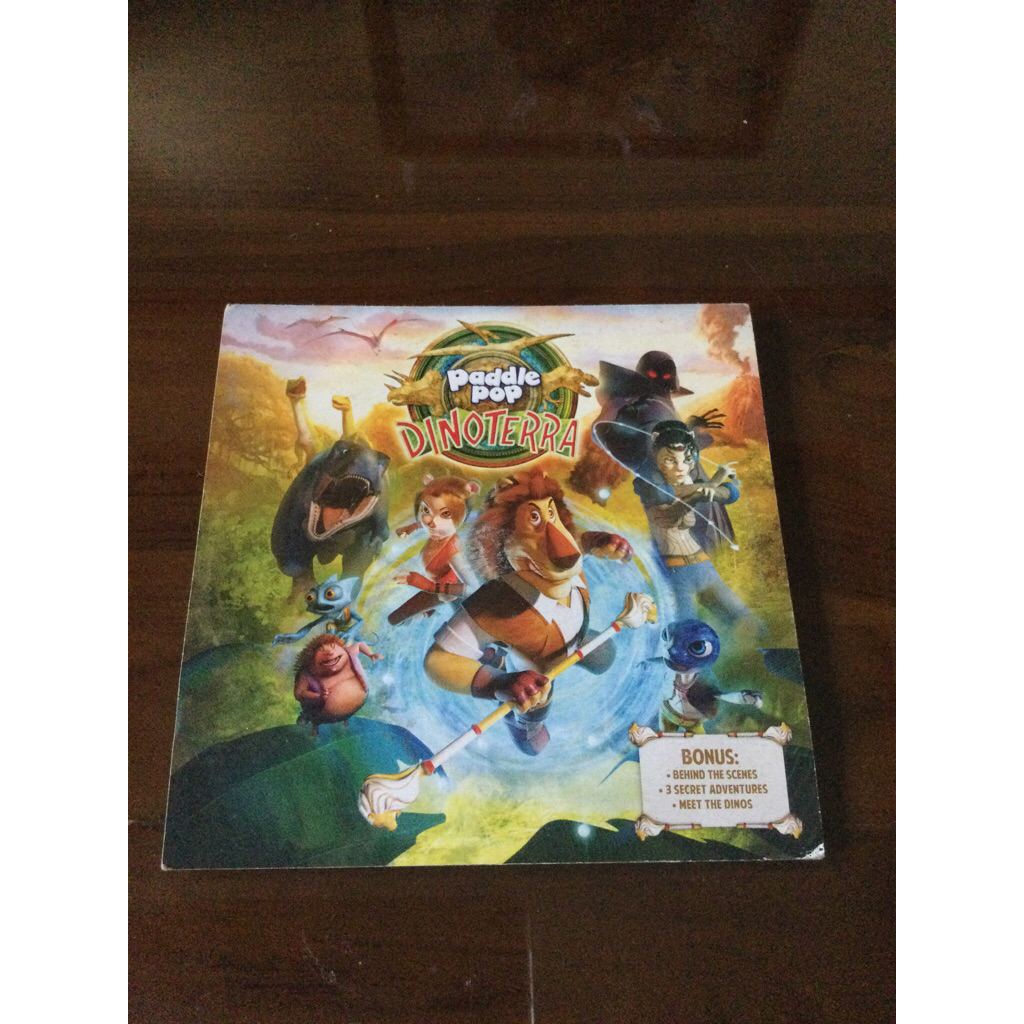 kaset cd paddle pop dinoterra kondisi tanpa di tes hanya pajangan saja