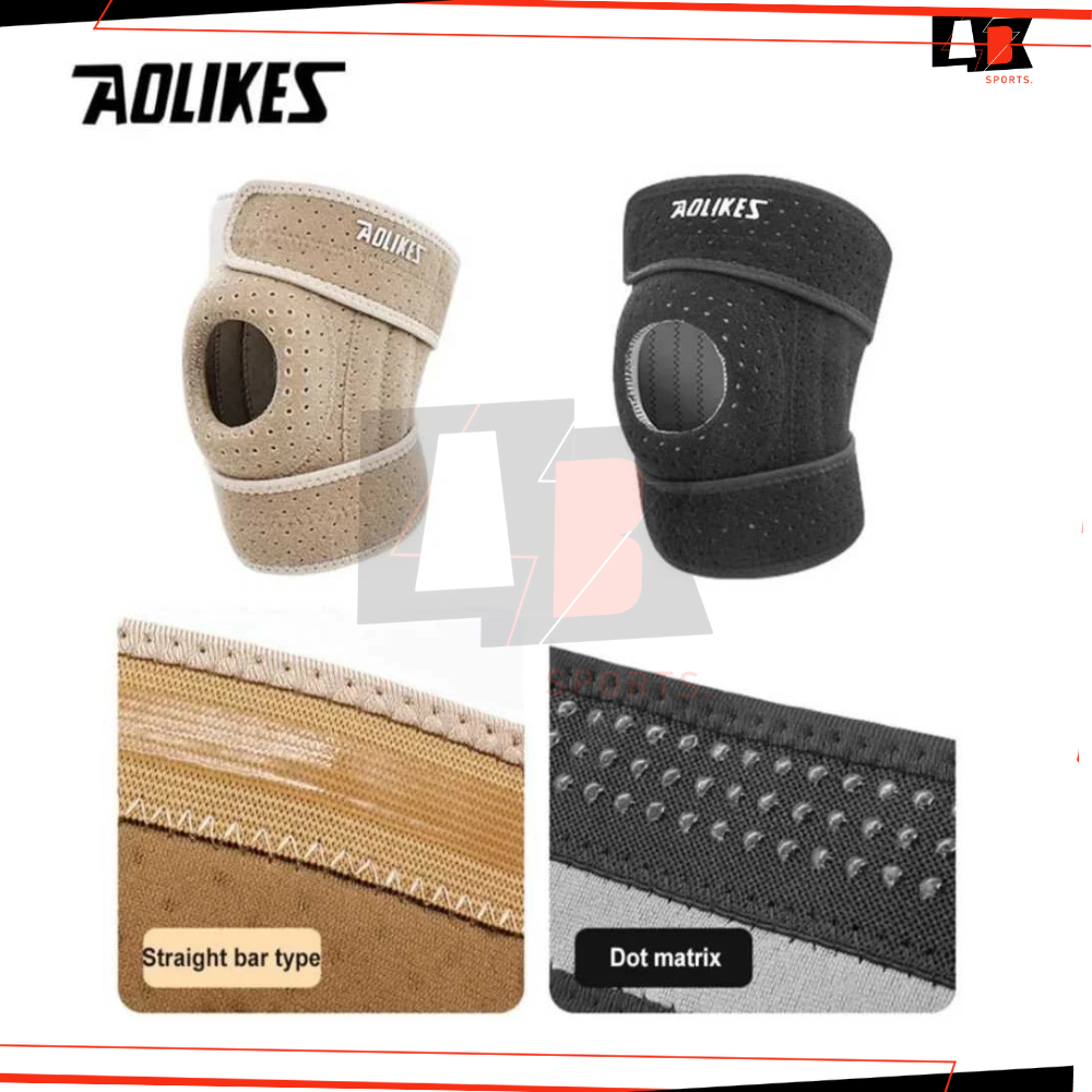 ABSPORTS - Knee Support Pad / Terapi Lutut / Pellindung Lutut Deker Pelindung AOLIKES 7906