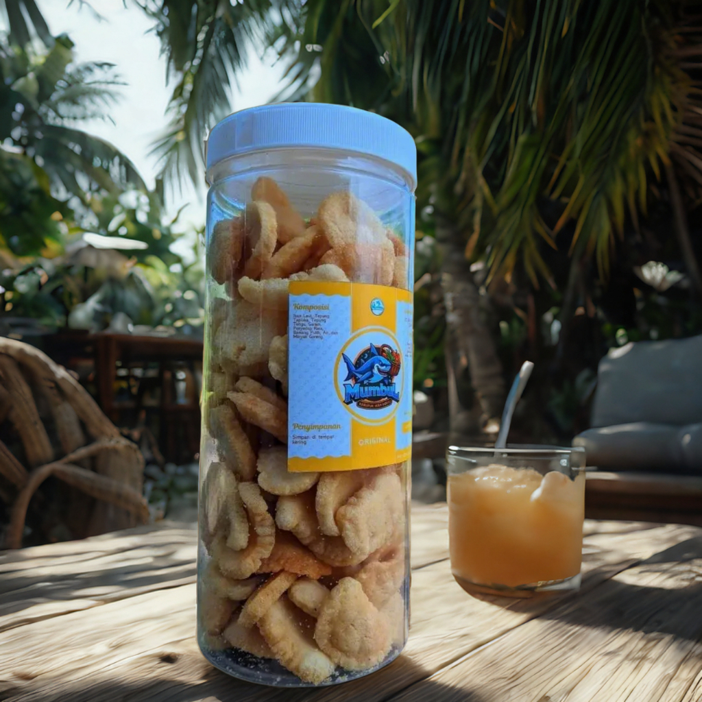 

kerupuk mantap! hanya dari mumbul /gurih yang mantap