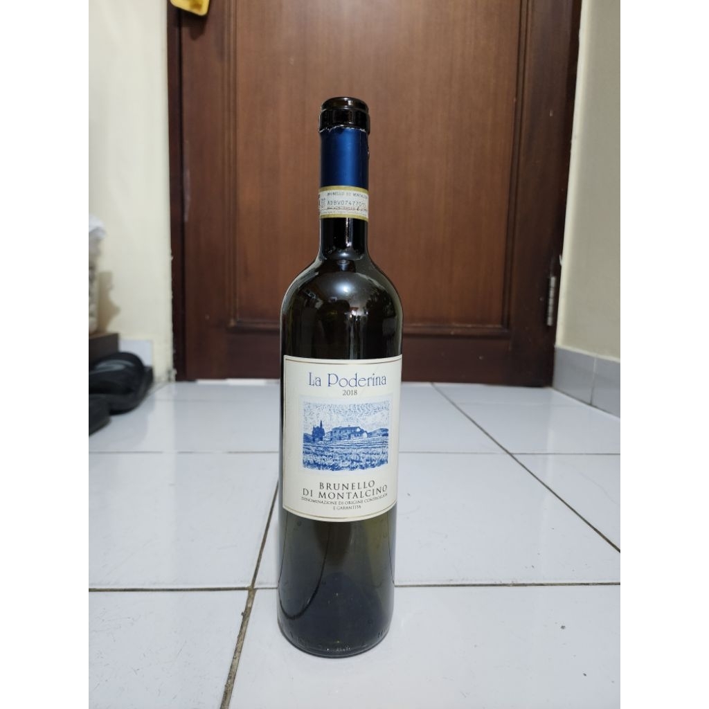 [BOTOL BEKAS ALKOHOL] LA PODERINA 2018