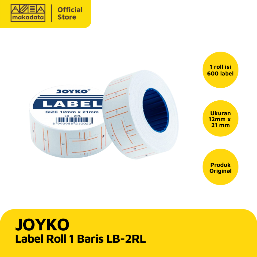 

LABEL HARGA ROLL JOYKO 1 BARIS LB-2RL (1 SLOP) MURAH
