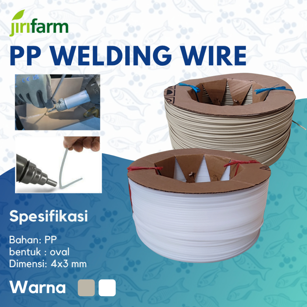 JIRIFARM - kawat las PP batang las plastik Batang Las Polypropilene / plastik pp