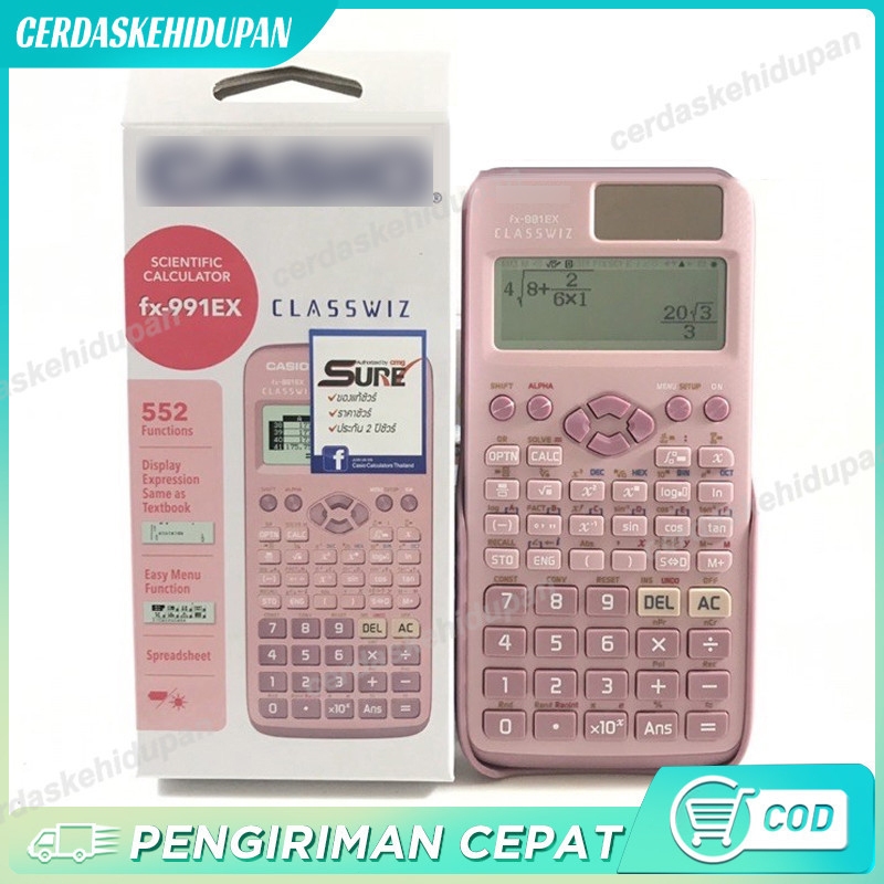 

Kalkulator Color Function Scientific Kalkulator 24 Fungsi Kalkulasi 2 Warna 417 scientific calculator FX-991ES-Plus