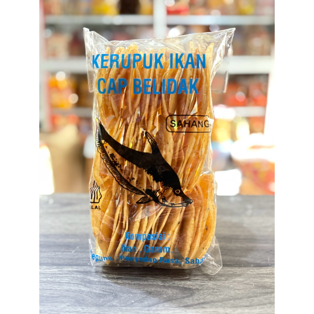 

Kerupuk Ikan Belidak Sahang 500g