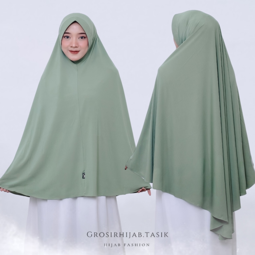 HIJAB BERGO POLOS CHR JUMBO | CHR HIJAB BAHAN JERSEY SUPER
