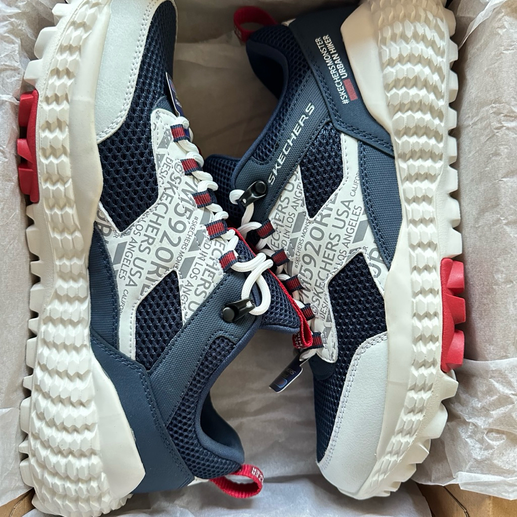 Sepatu Skechers Monster - Mashton Men’s Sneakers Shoes White