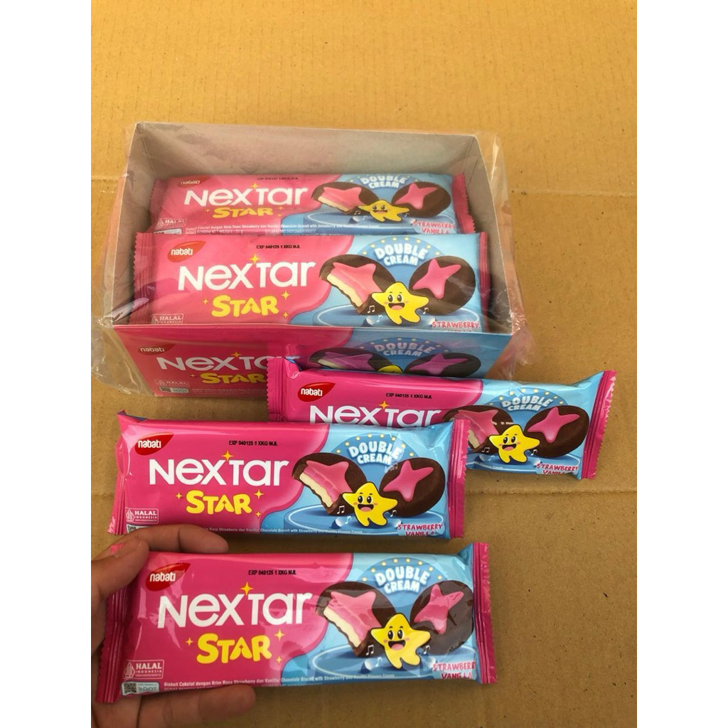 

Nextar star Cokelat Strawberry 10pcs