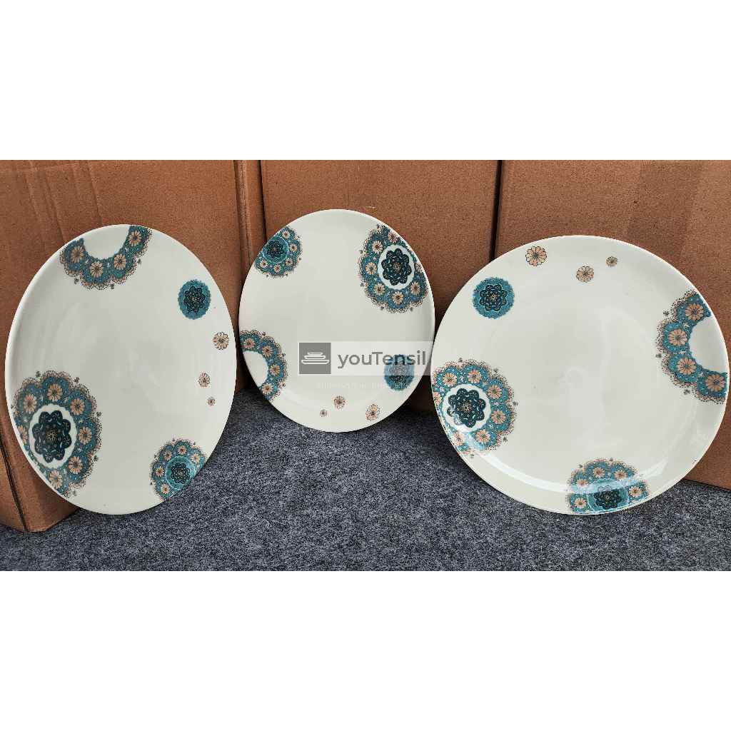 Set Piring Makan Keramik – Ceramic Dinner Plate Cantik & Elegan
