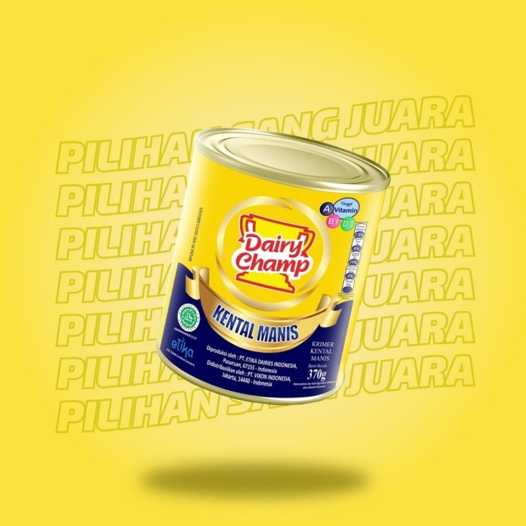 

DAIRY CHAMP SUSU KENTAL MANIS 480 GR