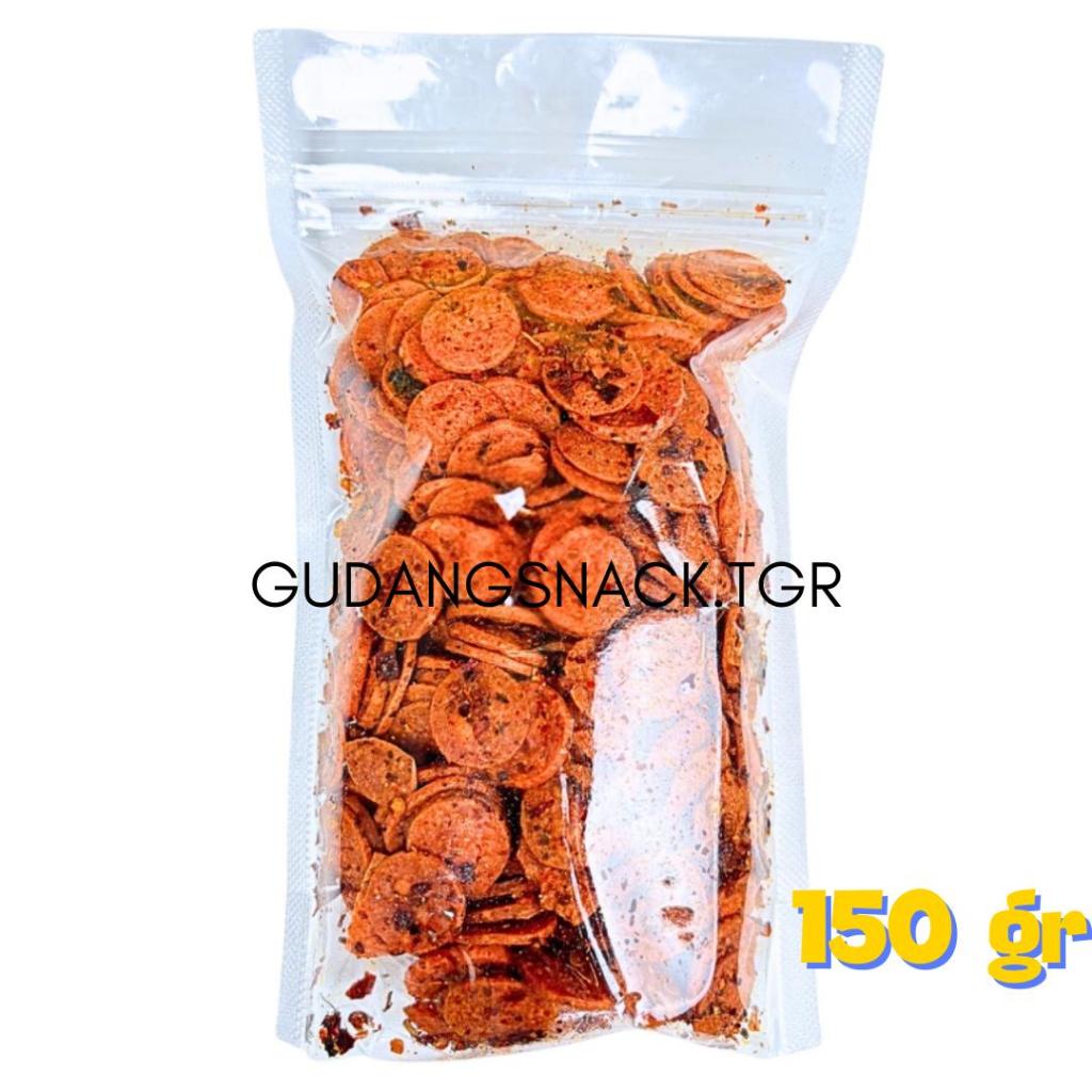 

Sosis Krispy Pedas Daun Jeruk Cikruh - GUDANGSNACK.TGR