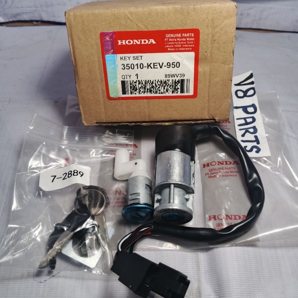 KUNCI KONTAK KEV+JOK ORIGINAL SUPRA, SUPRA X 100, SUPRA FIT LAMA , SUPRA LAMA KUALITAS ORIGINAL 100%