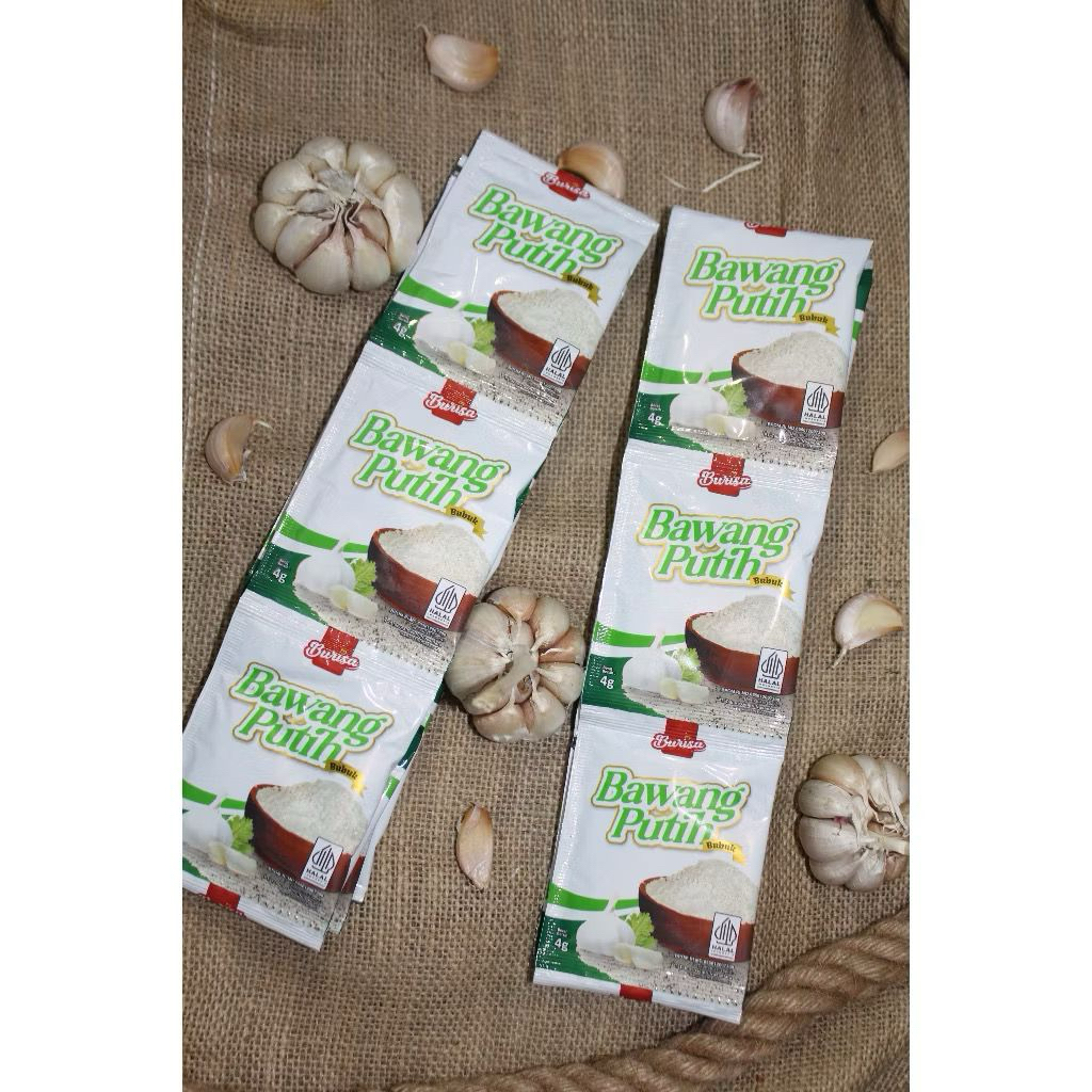 

BAWANG PUTIH BUBUK KEMASAN 4g