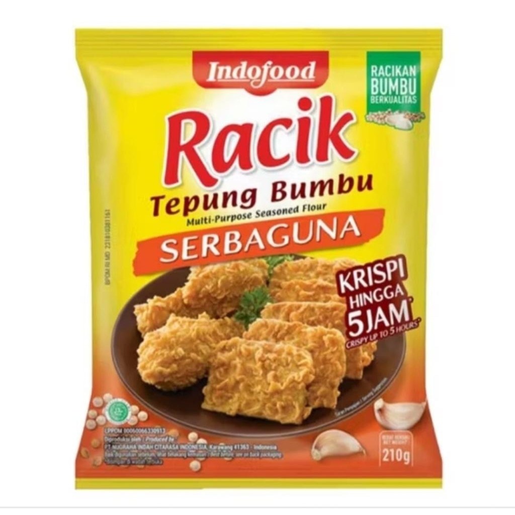 

Indofood Racik Tepung Bumbu Serbaguna 210g