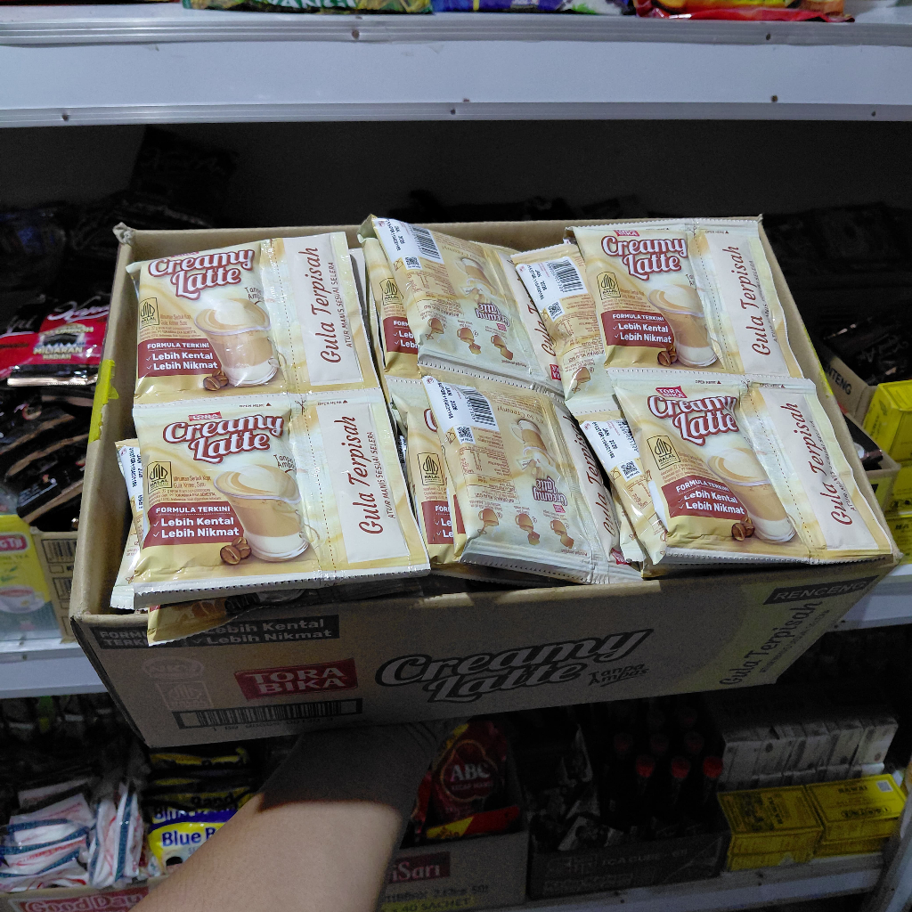 

Torabika Creamy Latte Renceng Isi 10