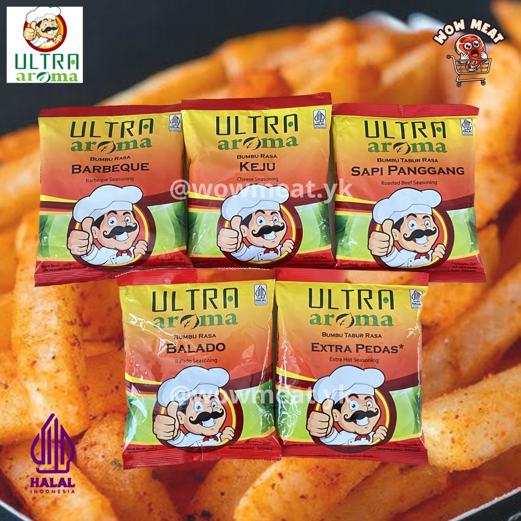 

ULTRA Bumbu Tabur Ultra Aroma 100gr Aneka Rasa / Bumbu Tabur Bubuk Aroma