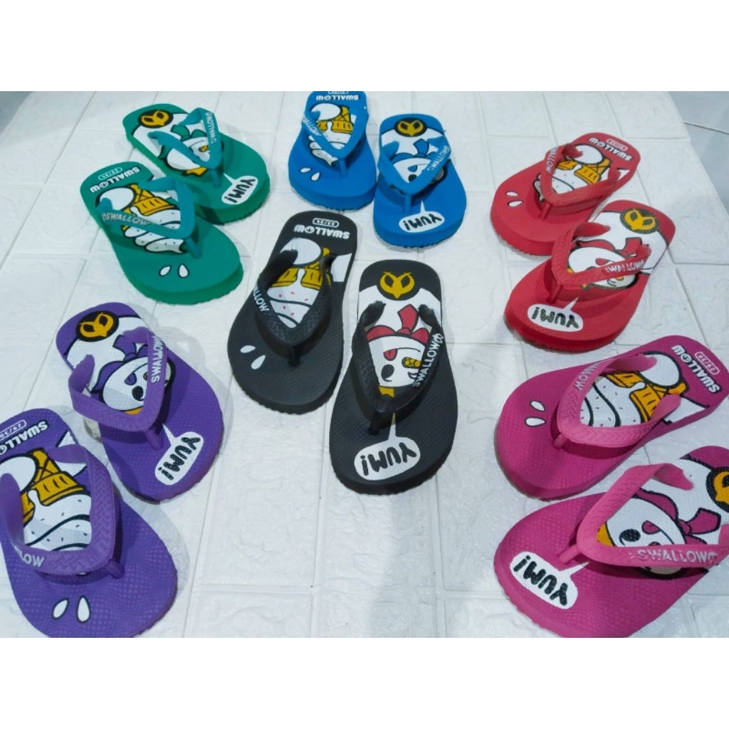 Sandal jepit swallow anak ice cream | Sandal anak swallow kids