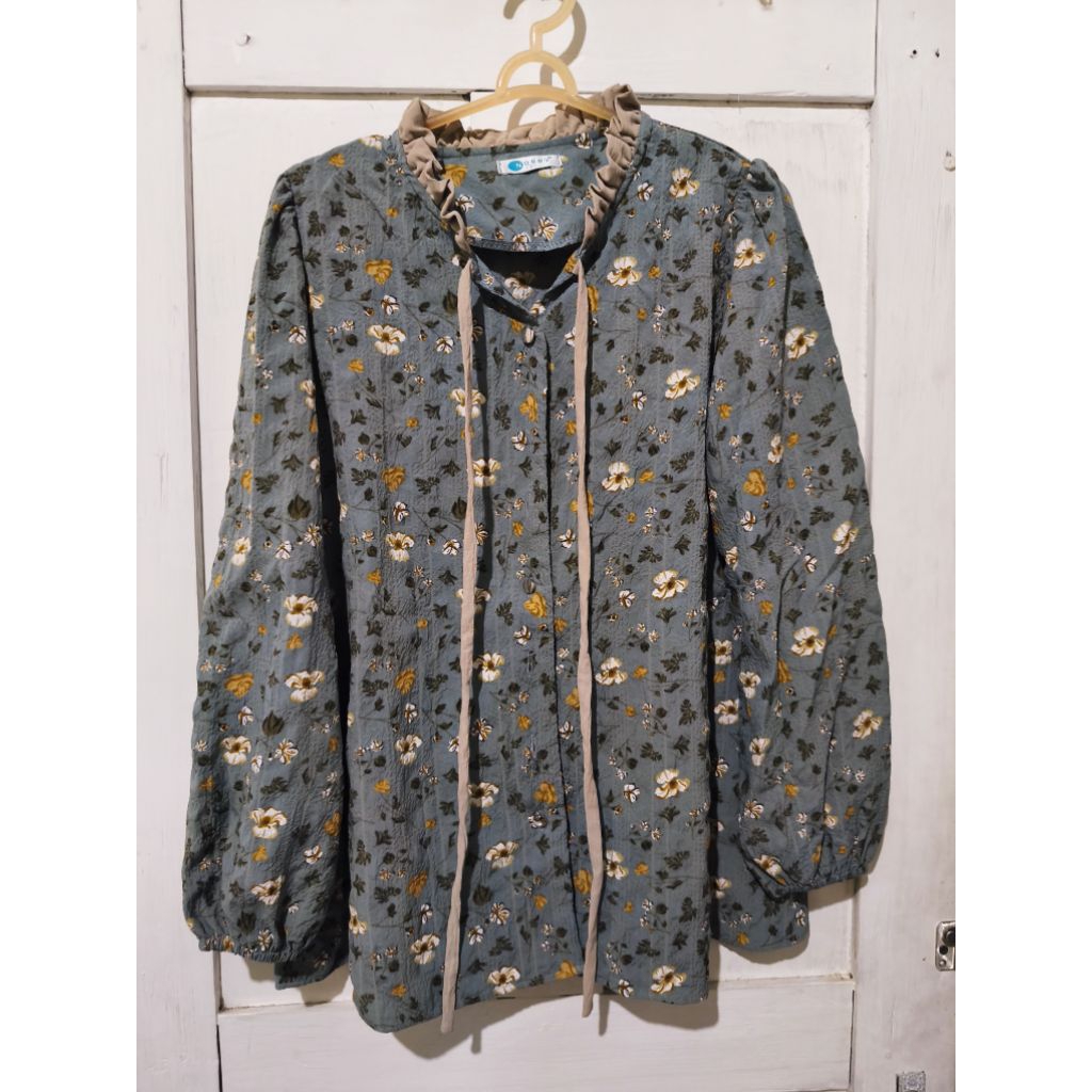 Nobby blouse crinkle PL