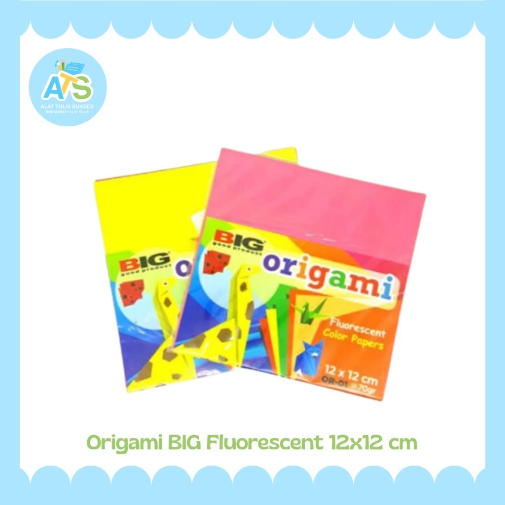 

origami big fluorescent 12 x 12 cm