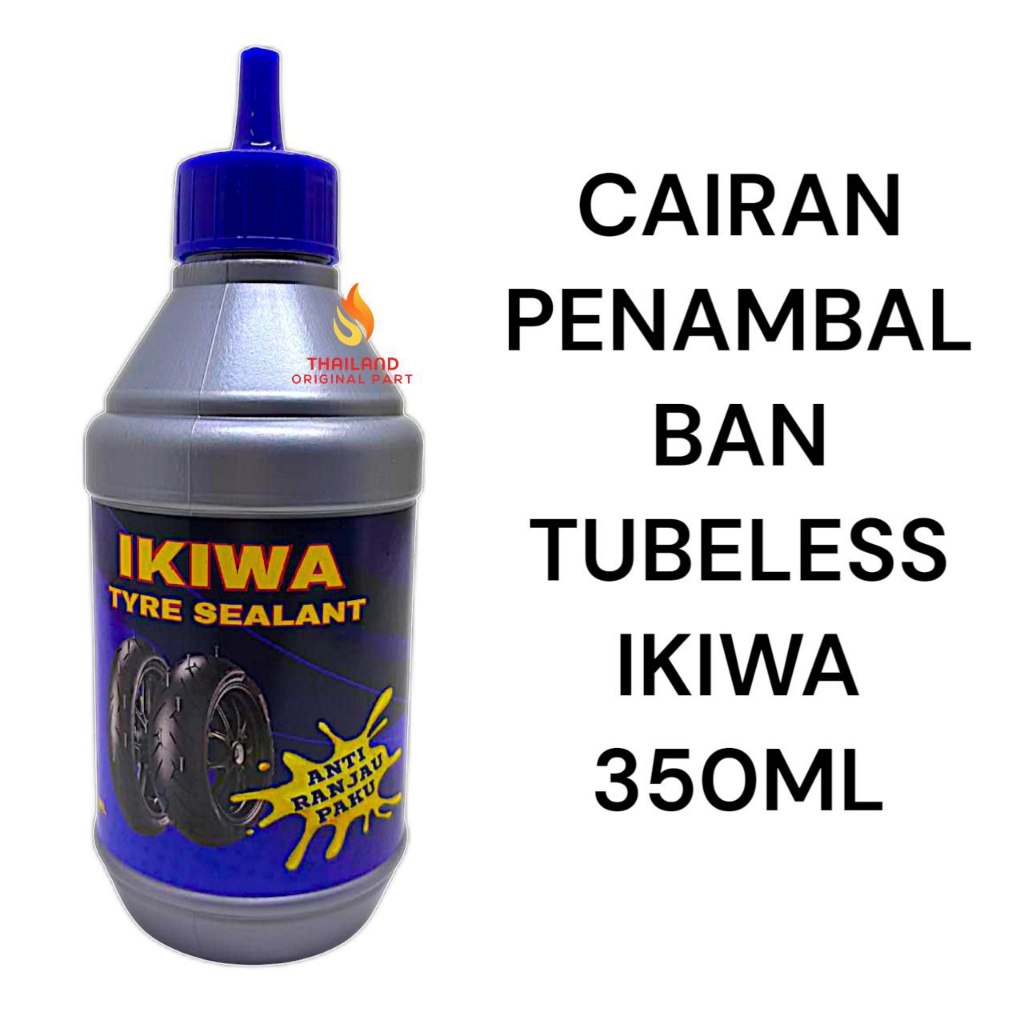 Cairan Tambal Ban Tubeless IKIWA 350ml Cairan Tubles Anti Bocor Anti Ranjau IKIWA 350ml