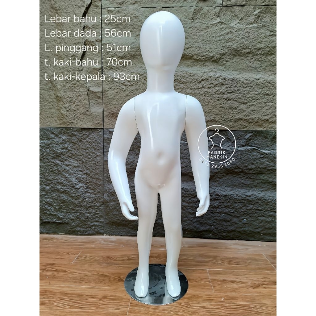 Sellyliavitaliavita Manekin Anak Full Body // Manekin Fiber Anak Full Body // Display Baju Anak //