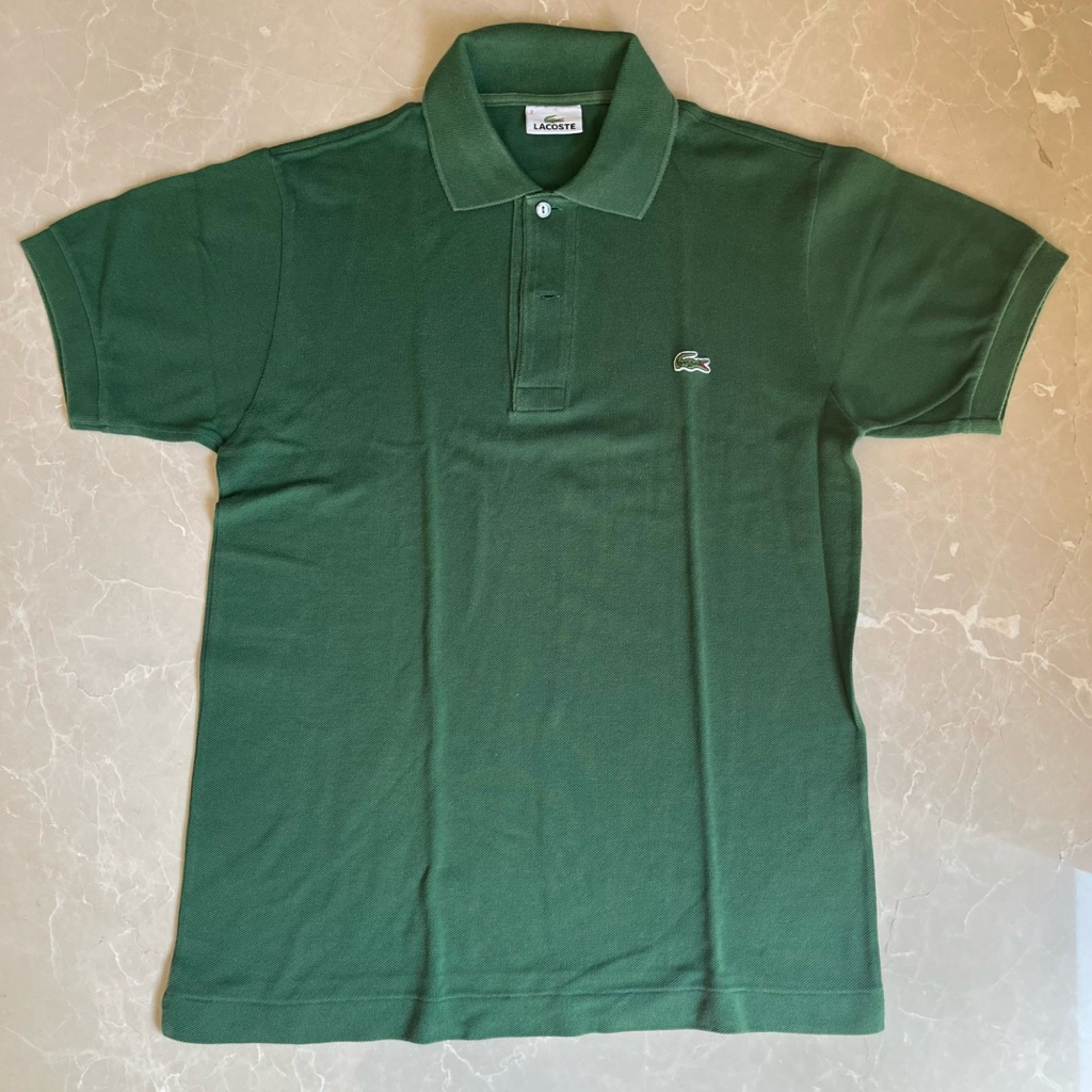 PRELOVED Lacoste Polo Shirt | Green Polo shirt | kaos polo hijau