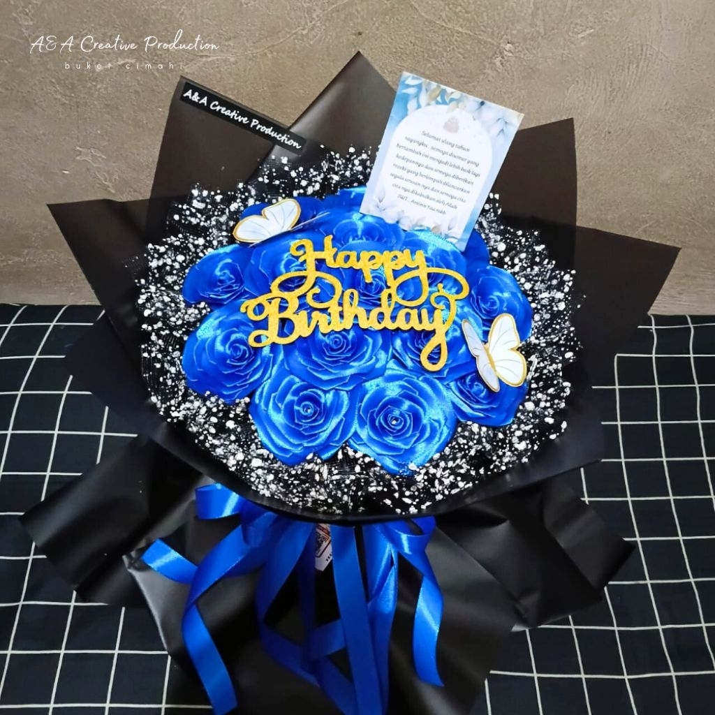 

BUKETCIMAHI.ID - Buket Bunga Pita Satin 15 Tangkai Murah